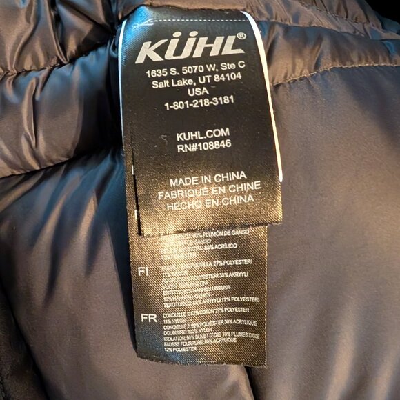 Kuhl Projekt ARKTIK™ Women's Down Vest, The 800-fill goose down. Like new. - Picture 2 of 7
